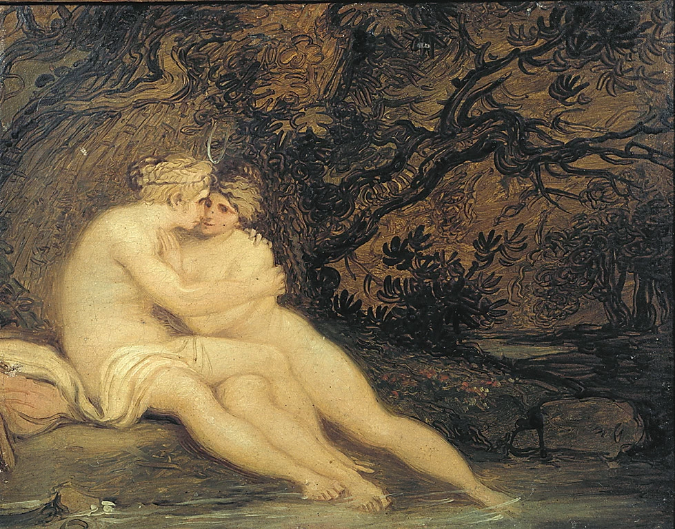 Giove sotto le sembianze di Diana seduce Callisto - Brera, Milano